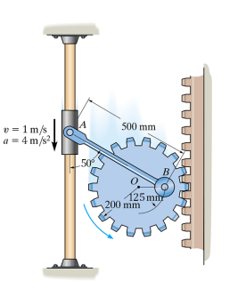 500 mm
v = 1 m/s
a = 4 m/s?
50
B
125 mi
200 mm
