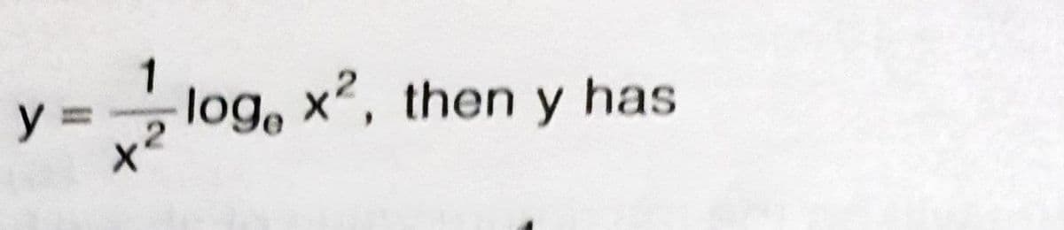 1
y =
-log, x, then y has
.2
