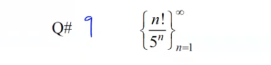 Q# 1
5" .
n=1
