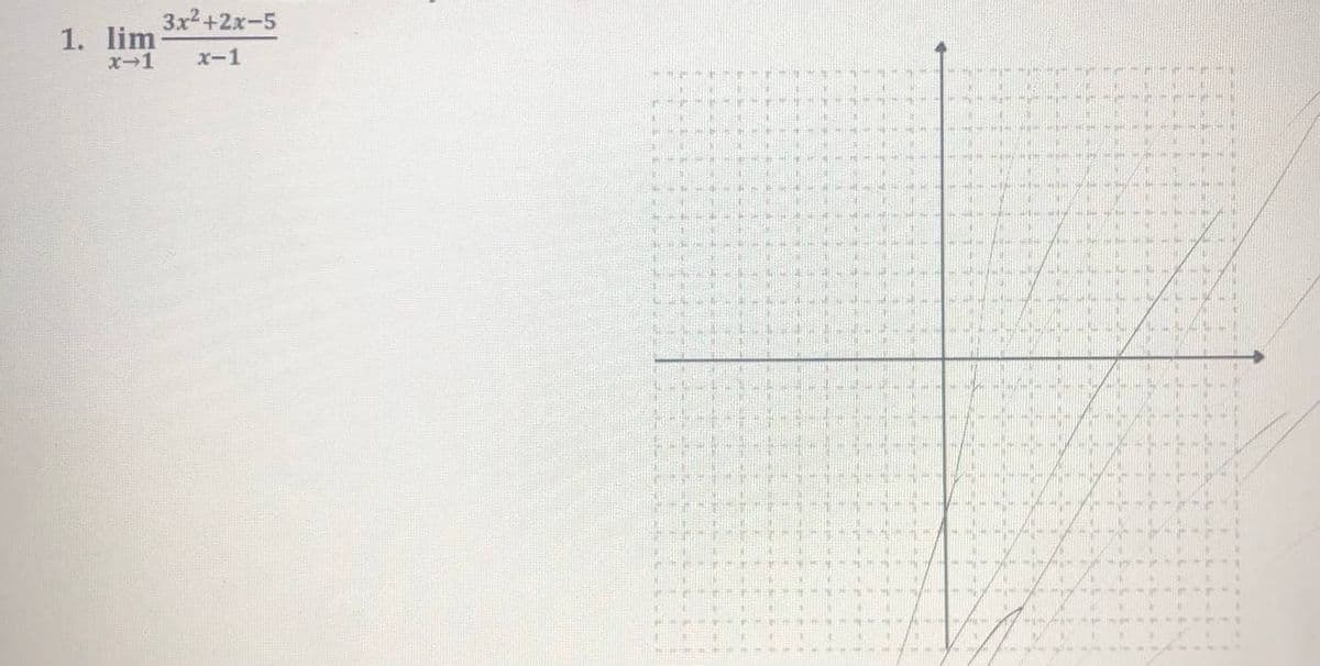 3x2+2x-5
1. lim
x-1
x-1
%3B
