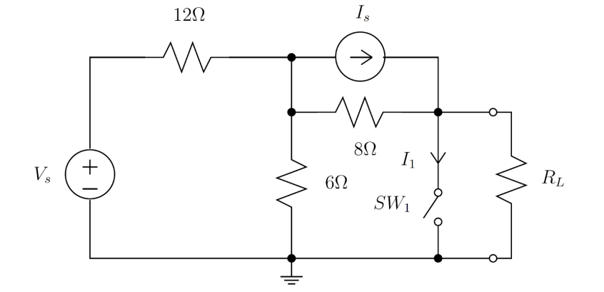 Is
12N
RL
+
Vs
SW1
