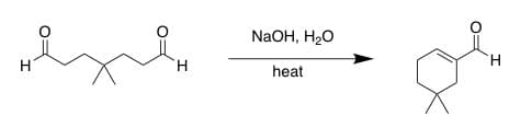 H
NaOH, H₂O
heat