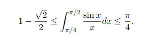 V2
1-
2
sin x
-dr
4
T/4
