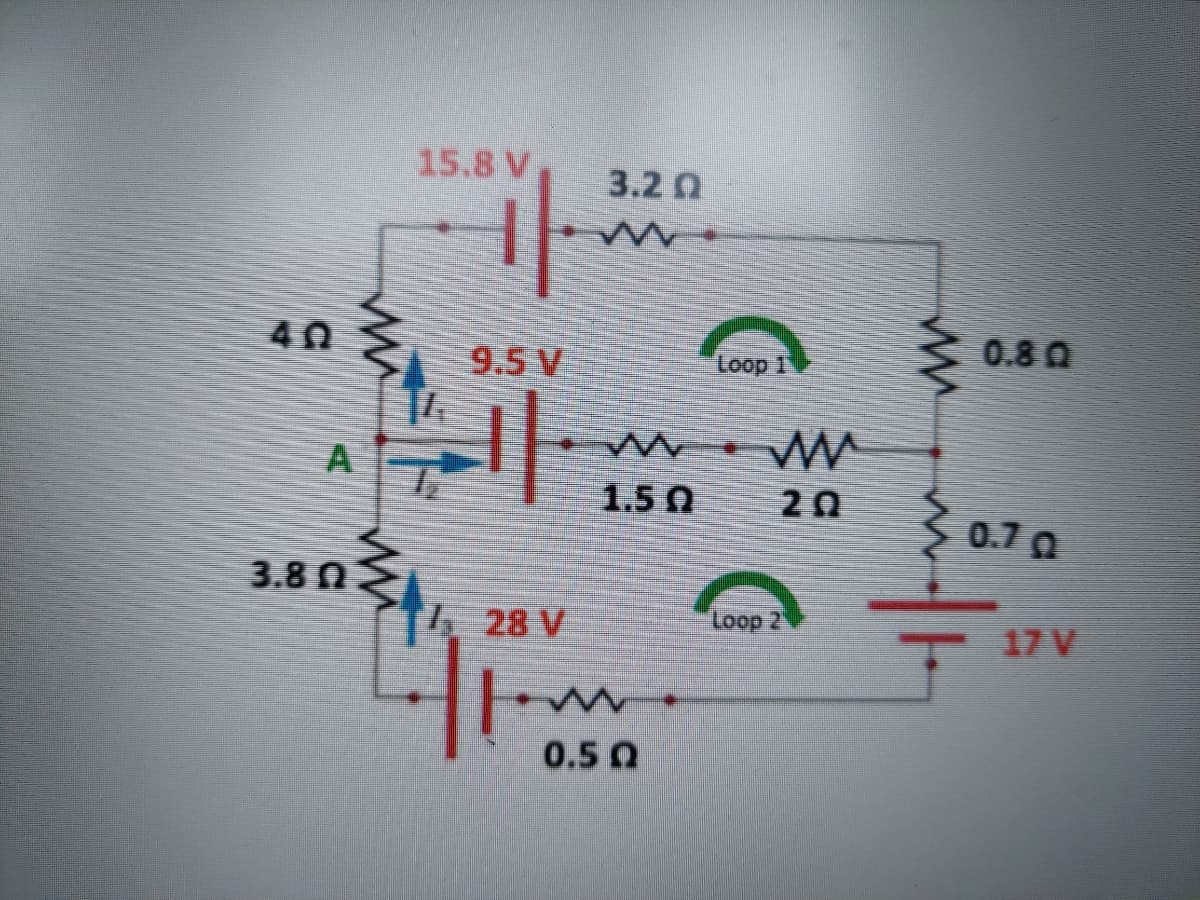 15.8 V
3.2 0
0.8Q
9.5 V
Loop 1
A
1.5 A
3 0.7 0
3.8 n
4 28 V
Loop 2
17 V
0.50
