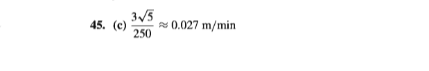 3/5
45. (с)
250
0.027 m/min
