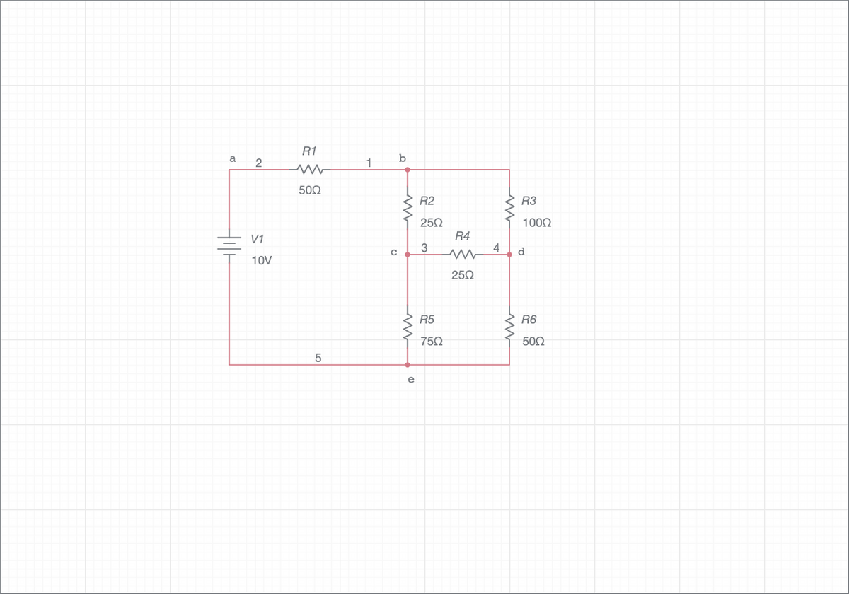 R1
a
b
1
502
R2
R3
250
1002
V1
R4
4
d.
10V
250
R5
R6
750
50Ω
Hil
