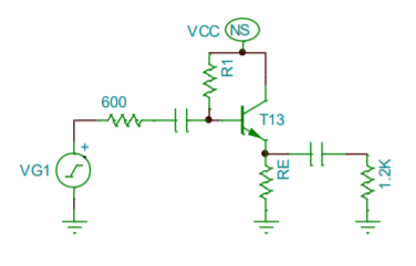 vcC (NS
600
T13
VG1
R1
RE
1.2K
