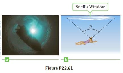 Snell's Window
a
Figure P22.61
