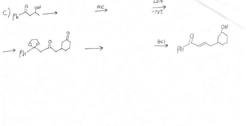 c) p
مدعوم
PCC
LDA
-788
HCl
OH
منهم