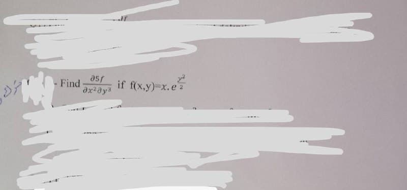 Find
a5
if f(x,y)-x.ez
