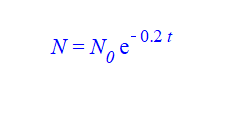 - 0.2 t
N=N,e
