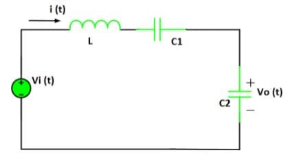 i (t)
C1
Vi (t)
Vo (t)
C2
