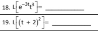 18. Lfe ]-
19.4(t + 2}]-
-3t,
