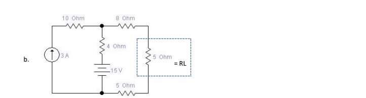 10 Ohm
8 Ohm
4 Ohm
D3A
5 Ohm
= RL
b.
-15V
5 Ohrm
