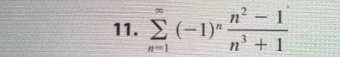 n’ – 1
n +1
DO
11. Σ (1)" :