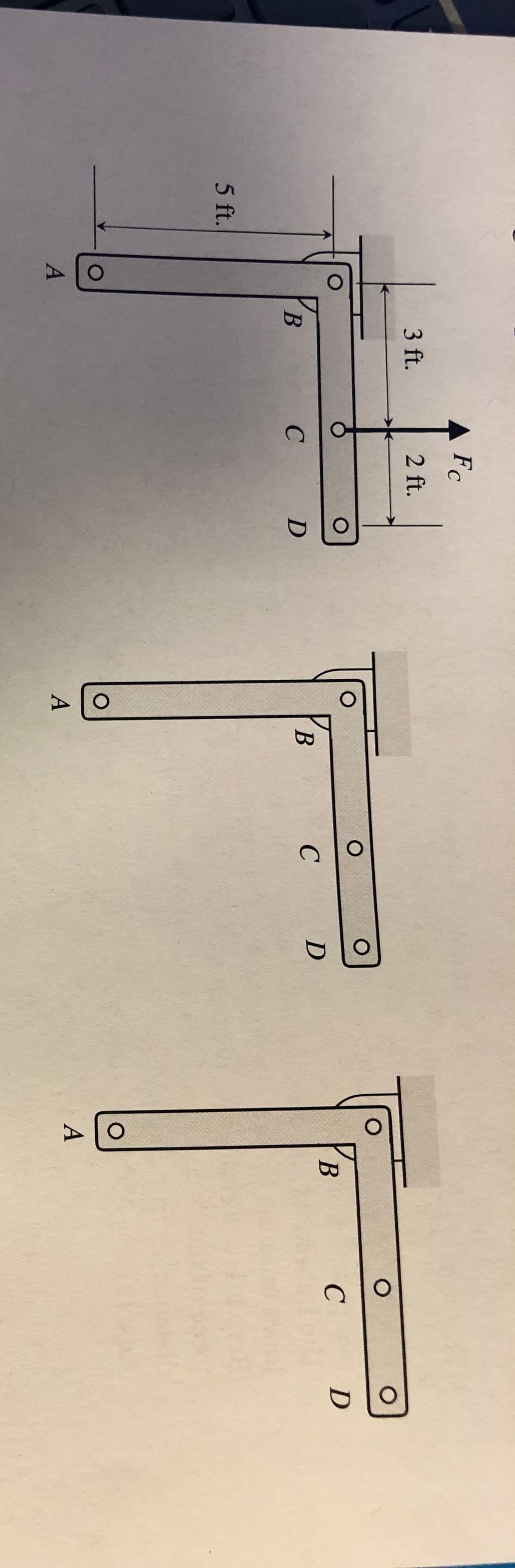 Fc
3 ft.
2 ft.
D
В
5 ft.
A
A
A
