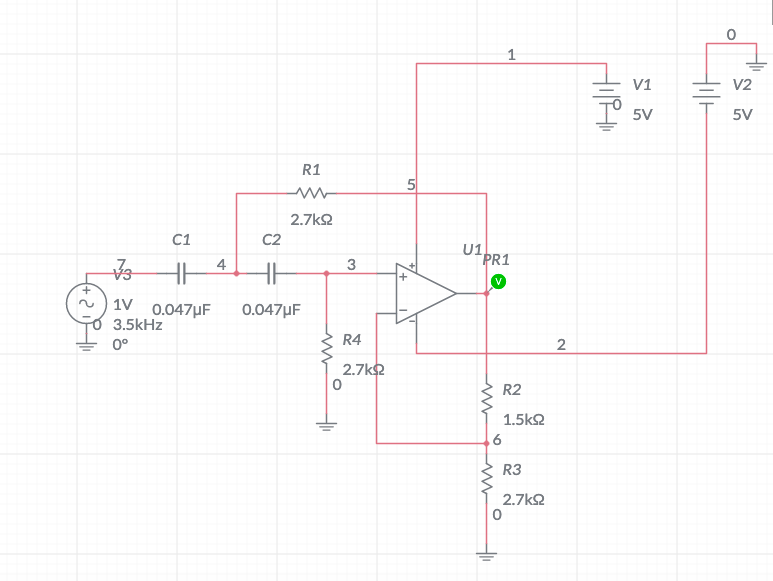 1
V1
V2
5V
5V
R1
5
2.7k2
C1
C2
U1PR1
4
3
1+
1V
0.047µF
3.5kHz
0.047µF
0°
R4
2.7k2
R2
1.5k2
R3
2.7k2
2.
