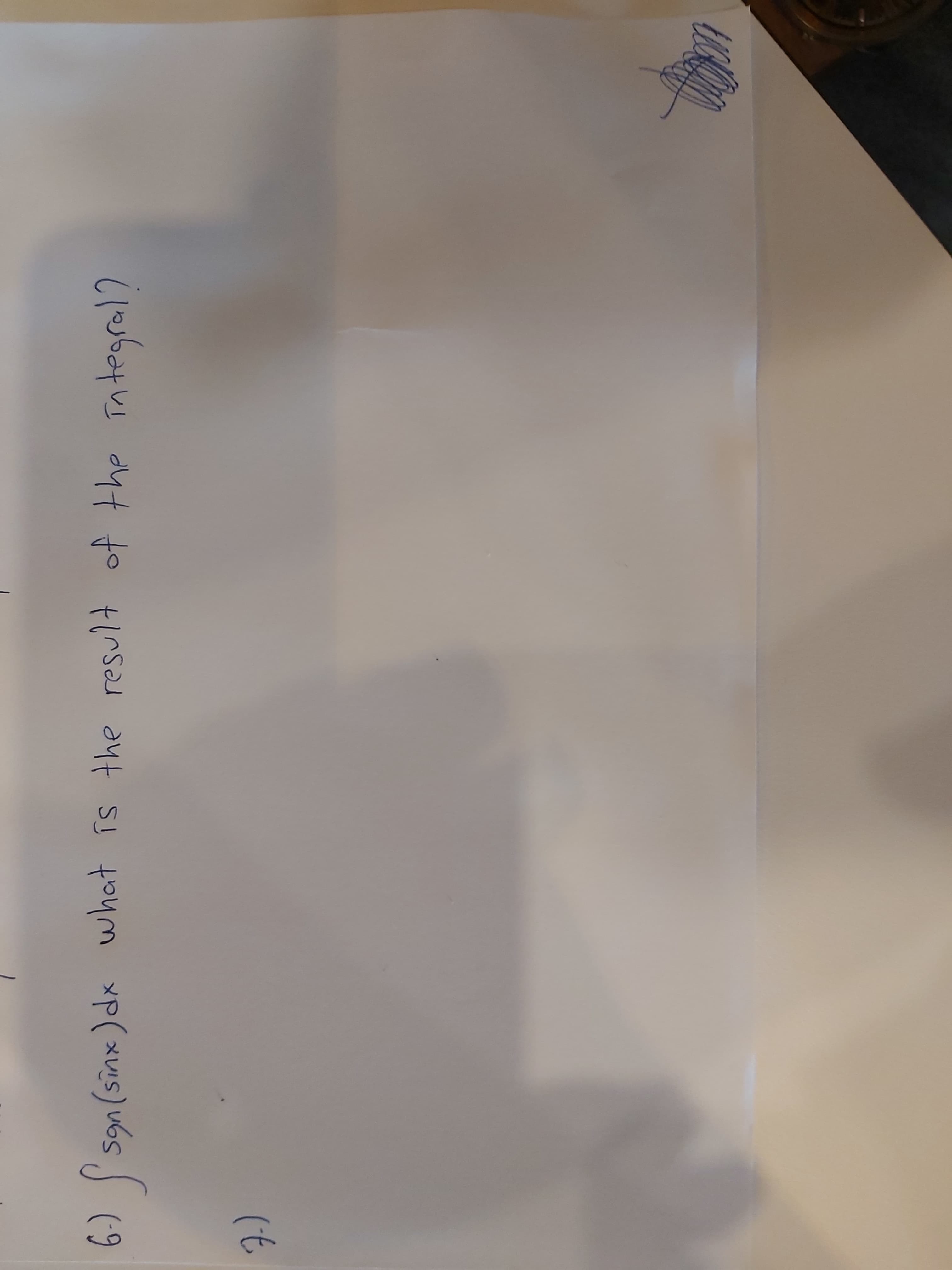 San (sinx )dx what is the result of the integral?
