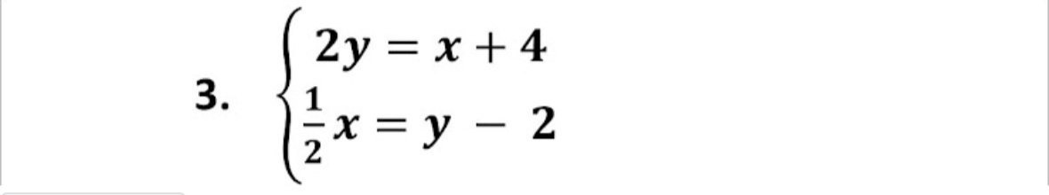 2у 3 х+ 4
3.
х 3D у — 2
-
2
