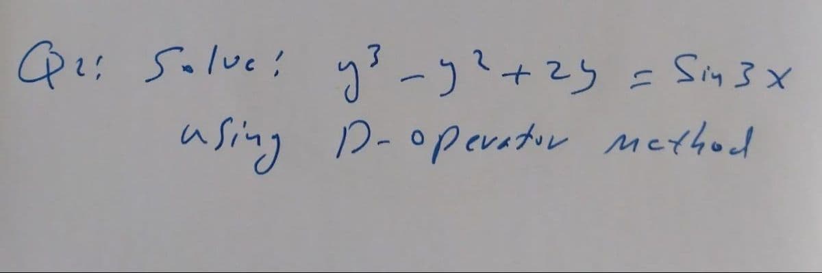 Qis Salve! n?-つ+2う =Sn3x
^sin) 1D-opevょナル Method
