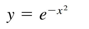 y = e¯x?
