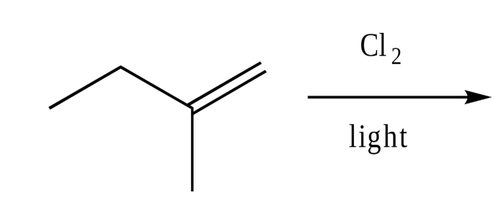 Cl2
light
