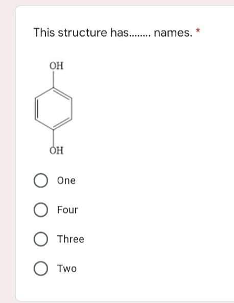 This structure has... names.
OH
One
Four
Three
Two
