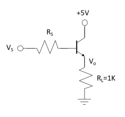 Vs O
Rs
M
+5V
S
Vo
itu
R₁=1K