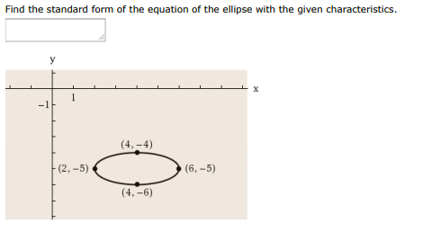 -1
(4, -4)
(2, –5)
(6, –5)
(4, -6)
