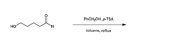 HO
PhCH₂OH, p-TSA
toluene, reflux