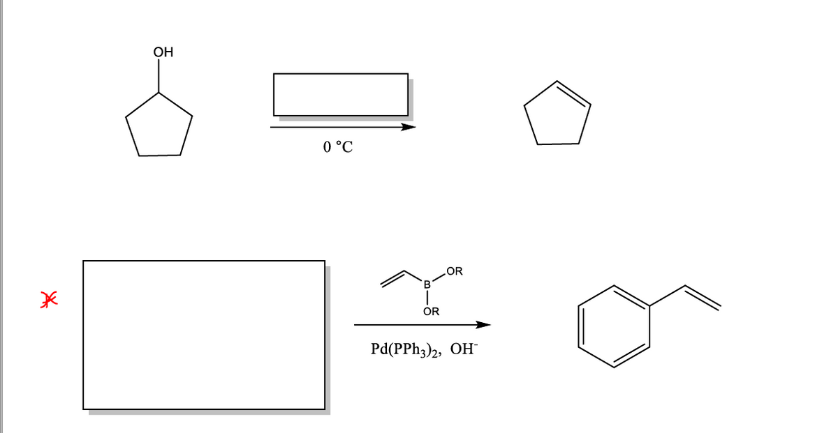 OH
0 °C
OR
OR
Pd(PPH3)2, OH
