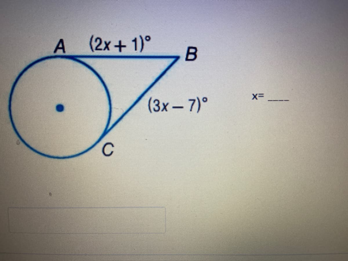 А (2х+ 1)°
(3х—7)°
