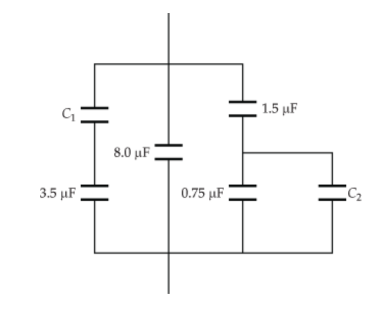 15 μF
8.0 μF
3.5 μF
0.75 μΕ
