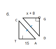 6.
x + 8
G
D
15 A
