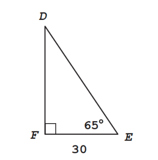 D
65°
F
E
30
