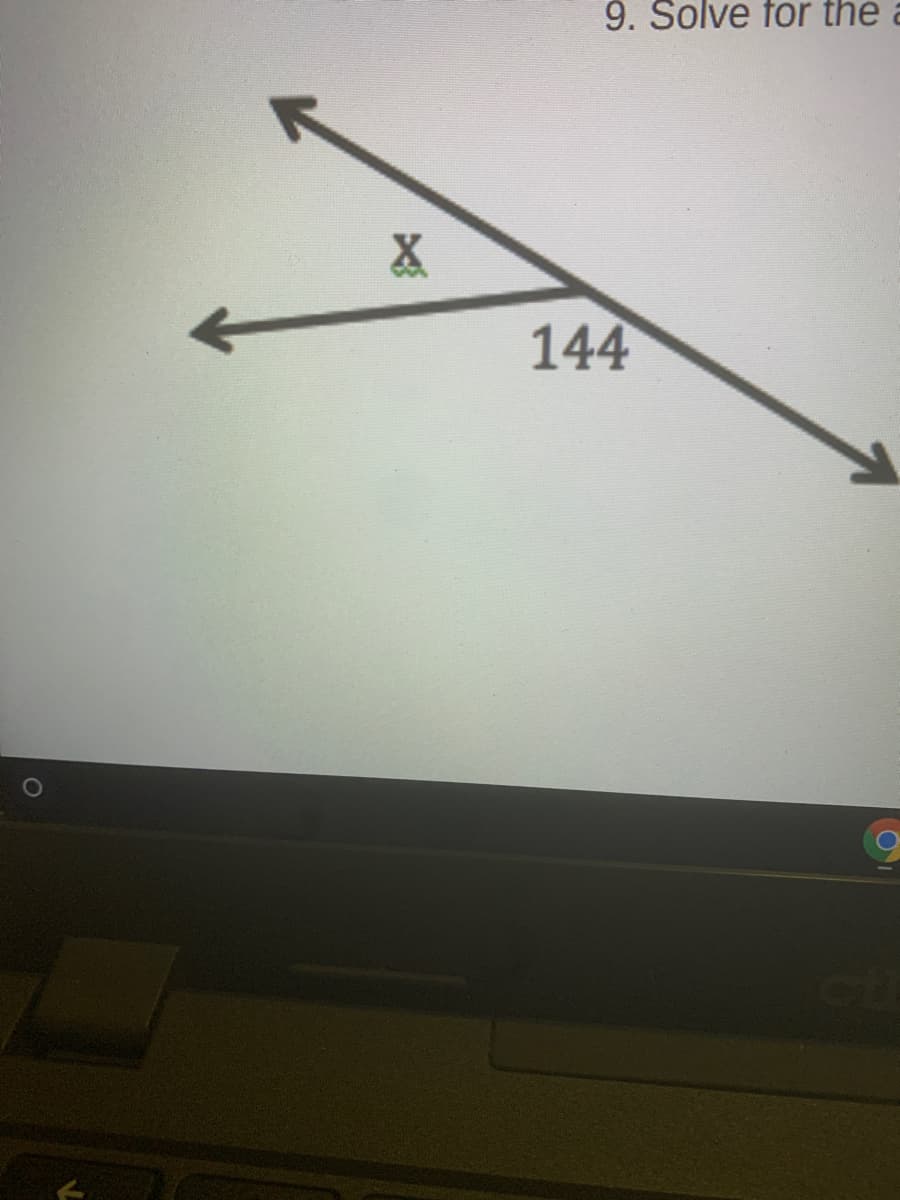 9. Solve for the
144
