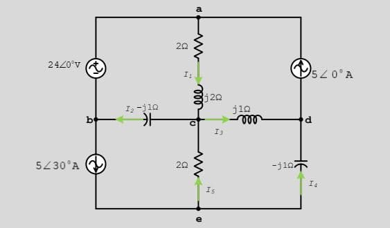 a
2420°v A
j20
ji0
le
ュ-j19
b
5430°A
20
-j107
I
ll
