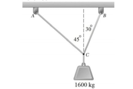 B.
30
45
1600 kg
