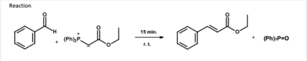 Reaction
15 min.
(PhhP
(Ph)sP=0
r.t.
