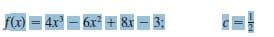 f(x) = 4x - – 3:
6x + 8x
3:
