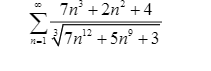 7n + 2n +4
7n +5n° +3
n-1
