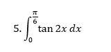 tan 2x dx
Elo
5.
