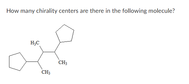 How many chirality centers are there in the following molecule?
محمد
