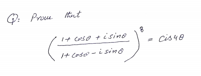 Q: Proue
Itort
8.
I+ coso t isino
cis4e
It Costo
i sin o
