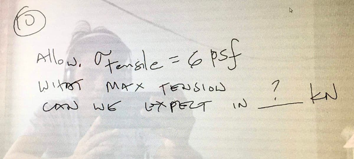 Allow, OFansle = 6
psf
131
Witor
MAX TENSlow
caN WE
し7PEZT
IN
