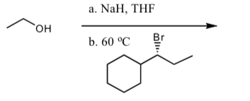 a. NaH, THF
b. 60 °C
