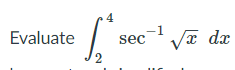 .4
Evaluate
J2
sec
-1
Va dr
