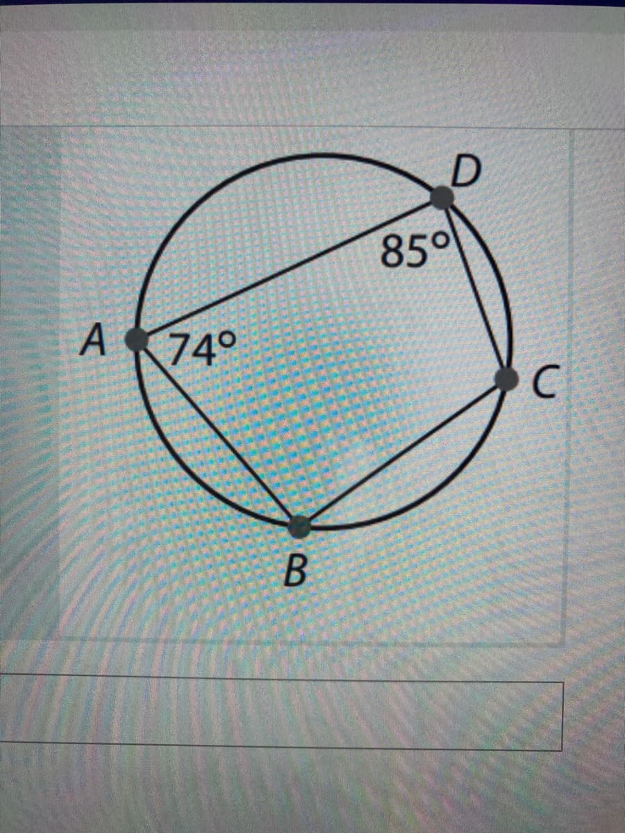 85°
A
740
B.
