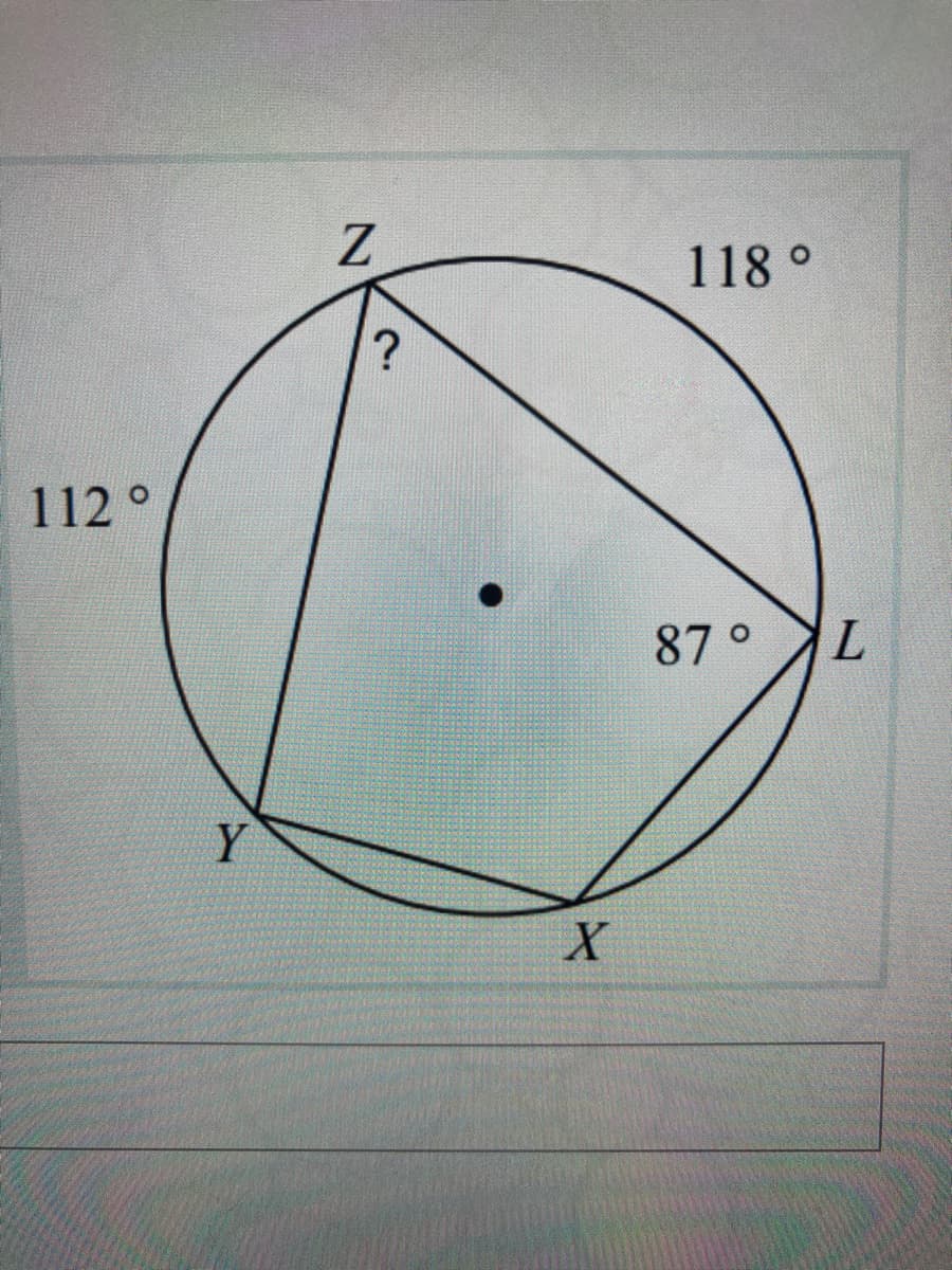 118 °
112°
87°
Y
