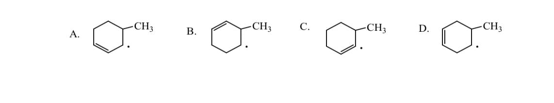 A.
-CH3
B.
CH3
C.
CH3
D.
CH3